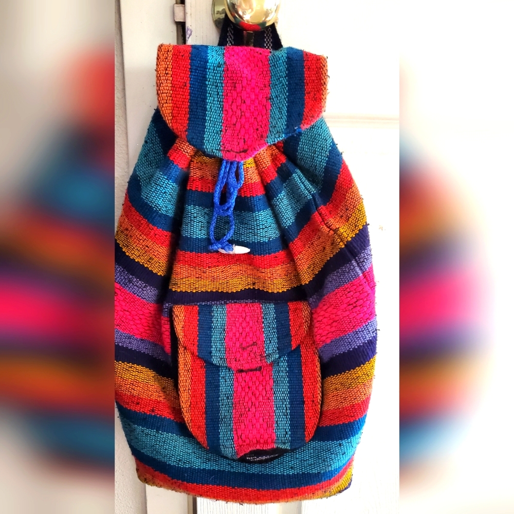 Woven Backpack